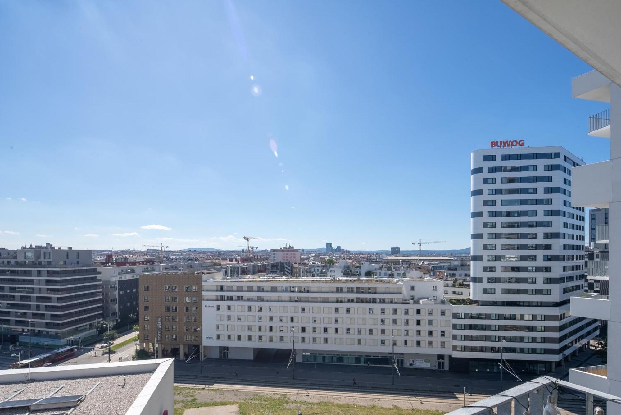 Whats-App Self-Check-In - Paerchen Wohnung Am Hauptbahnhof Viena Quarto foto